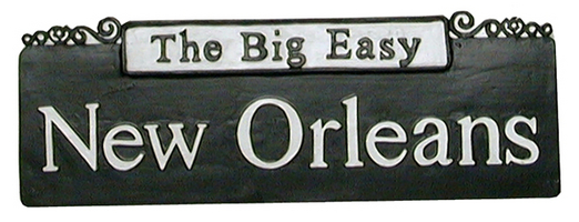 MAGNET New Orleans Street Sign CALLE DE CONTI 