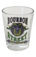 Bourbon Street U Shot Glass