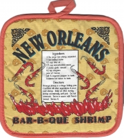 Bar-b-que Shrimp Recipe Pot Holder