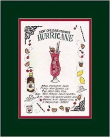 Hurricane Recipe Art